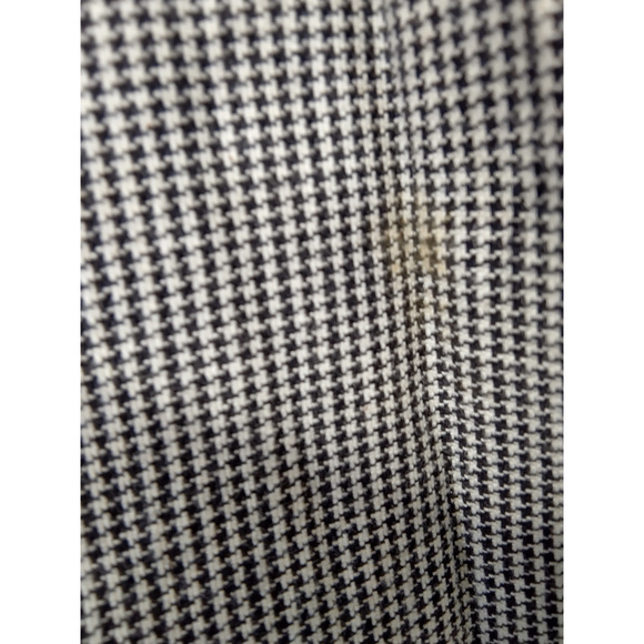 Vintage 80's Houndstooth High Waisted Stirrup Pants Liz wear  sz 6 - Picture 6 of 9